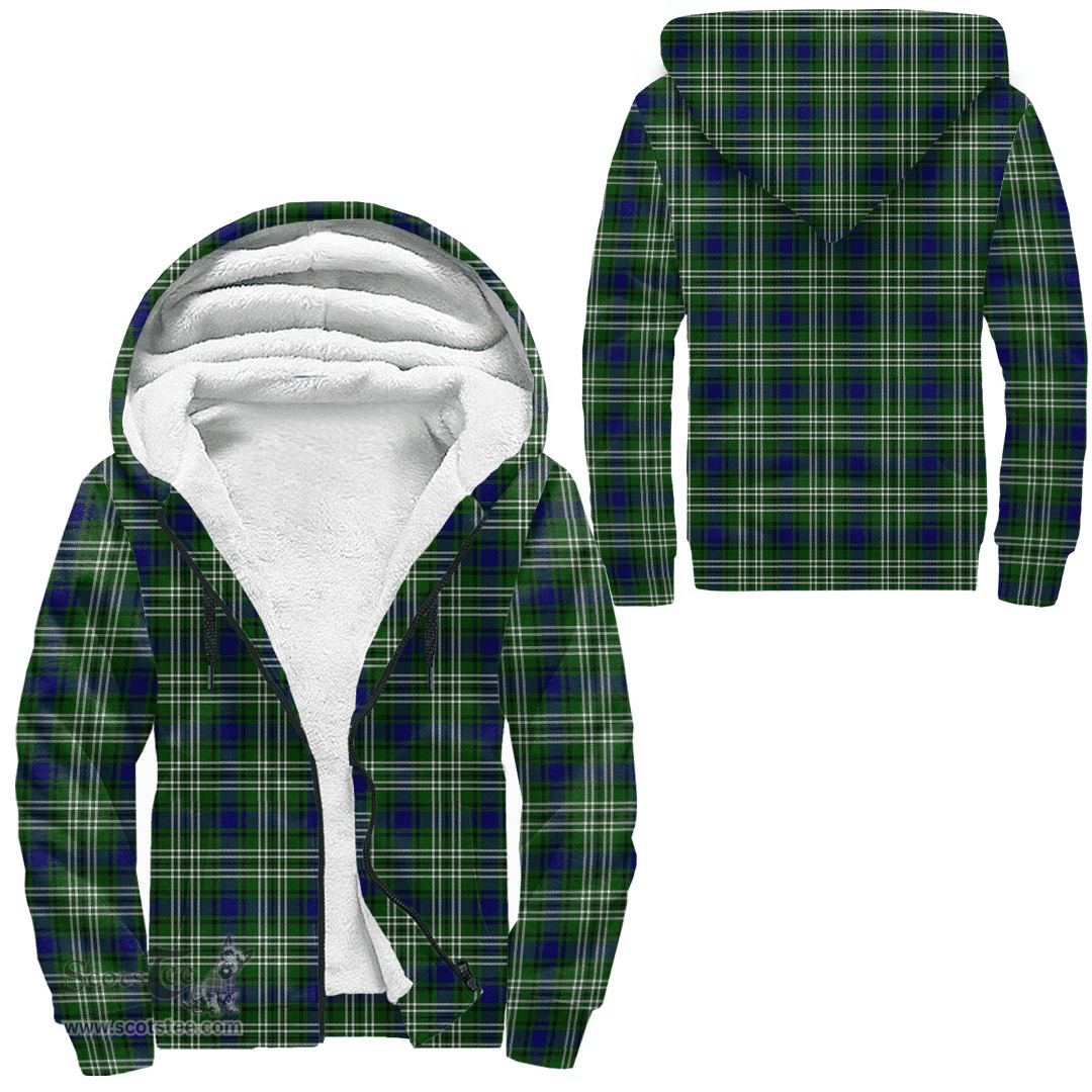 Scottish Tweedside District Clan Tartan Sherpa Hoodie - Scottish Plaid Hoodies Scottish Plaid Tartan Plaid - ScotsTee - scotstee.com
