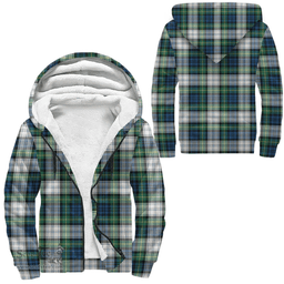Scottish Gordon Dress Ancient Clan Tartan Sherpa Hoodie - Scottish Plaid Hoodies Scottish Plaid Tartan Plaid - ScotsTee - scotstee.com