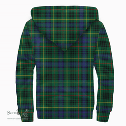 Scottish Stewart Hunting Modern Clan Tartan Sherpa Hoodie - Scottish Plaid Hoodies Scottish Plaid Tartan Plaid - ScotsTee - scotstee.com