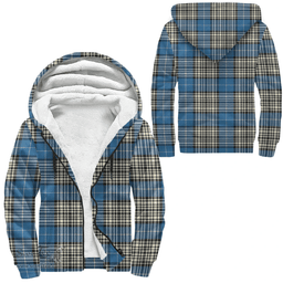 Scottish Napier Ancient Clan Tartan Sherpa Hoodie - Scottish Plaid Hoodies Scottish Plaid Tartan Plaid - ScotsTee - scotstee.com