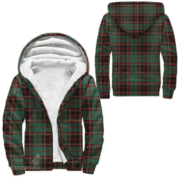 Scottish Buchan Ancient Clan Tartan Sherpa Hoodie - Scottish Plaid Hoodies Scottish Plaid Tartan Plaid - ScotsTee - scotstee.com