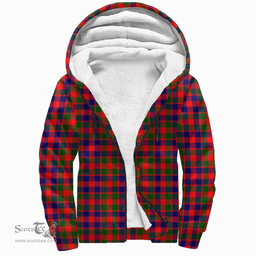 Scottish Gow Modern Clan Tartan Sherpa Hoodie - Scottish Plaid Hoodies Scottish Plaid Tartan Plaid - ScotsTee - scotstee.com
