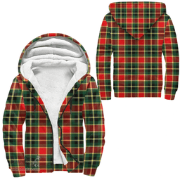 Scottish Maclachlan Hunting Modern Clan Tartan Sherpa Hoodie - Scottish Plaid Hoodies Scottish Plaid Tartan Plaid - ScotsTee - scotstee.com