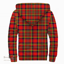 Scottish Hepburn Clan Tartan Sherpa Hoodie - Scottish Plaid Hoodies Scottish Plaid Tartan Plaid - ScotsTee - scotstee.com