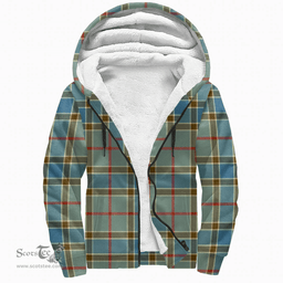 Scottish Balfour Blue Clan Tartan Sherpa Hoodie - Scottish Plaid Hoodies Scottish Plaid Tartan Plaid - ScotsTee - scotstee.com