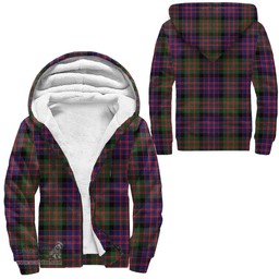 Scottish Macdonald Modern Clan Tartan Sherpa Hoodie - Scottish Plaid Hoodies Scottish Plaid Tartan Plaid - ScotsTee - scotstee.com