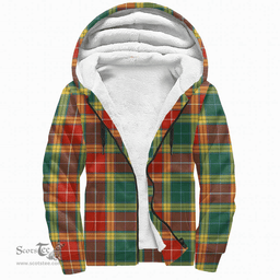 Scottish Buchanan Old Sett Clan Tartan Sherpa Hoodie - Scottish Plaid Hoodies Scottish Plaid Tartan Plaid - ScotsTee - scotstee.com