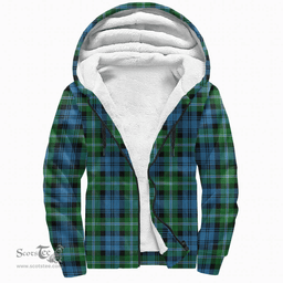 Scottish Lyon Clan Clan Tartan Sherpa Hoodie - Scottish Plaid Hoodies Scottish Plaid Tartan Plaid - ScotsTee - scotstee.com