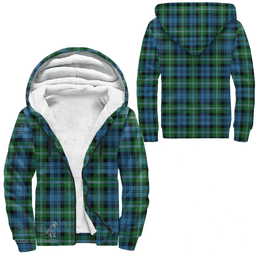 Scottish Lyon Clan Clan Tartan Sherpa Hoodie - Scottish Plaid Hoodies Scottish Plaid Tartan Plaid - ScotsTee - scotstee.com