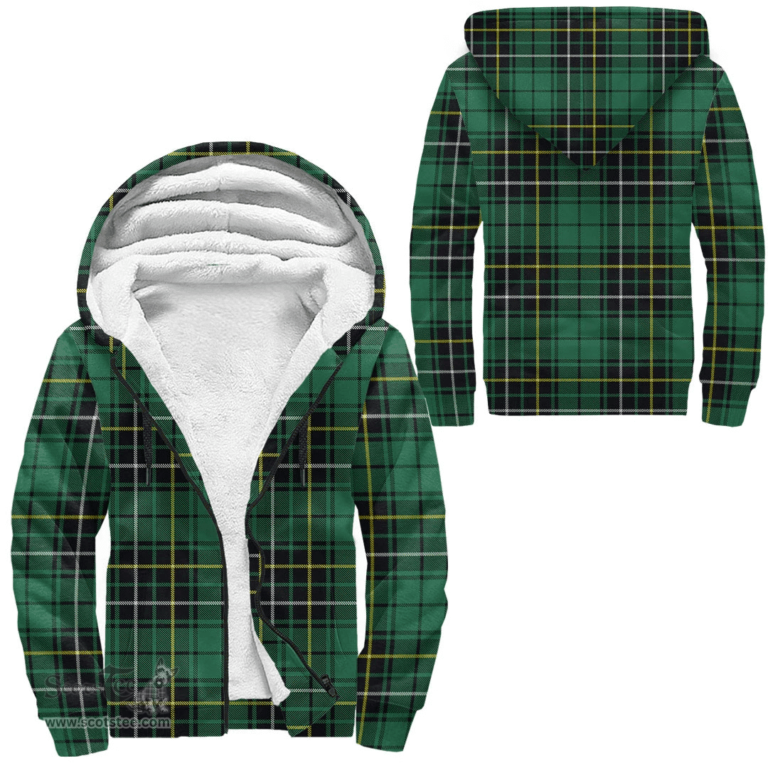 Scottish Macalpine Ancient Clan Tartan Sherpa Hoodie - Scottish Plaid Hoodies Scottish Plaid Tartan Plaid - ScotsTee - scotstee.com