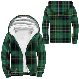 Scottish Macalpine Ancient Clan Tartan Sherpa Hoodie - Scottish Plaid Hoodies Scottish Plaid Tartan Plaid - ScotsTee - scotstee.com