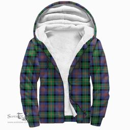 Scottish Logan Ancient Clan Tartan Sherpa Hoodie - Scottish Plaid Hoodies Scottish Plaid Tartan Plaid - ScotsTee - scotstee.com