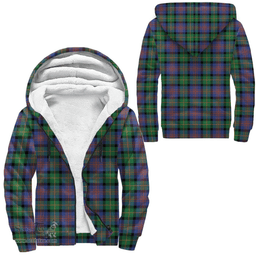 Scottish Logan Ancient Clan Tartan Sherpa Hoodie - Scottish Plaid Hoodies Scottish Plaid Tartan Plaid - ScotsTee - scotstee.com