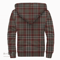 Scottish Nicolson Hunting Weathered Clan Tartan Sherpa Hoodie - Scottish Plaid Hoodies Scottish Plaid Tartan Plaid - ScotsTee - scotstee.com