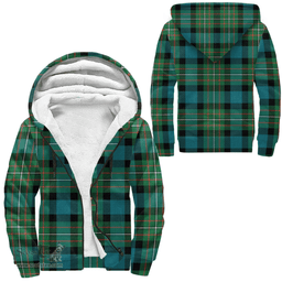 Scottish Ferguson Ancient Clan Tartan Sherpa Hoodie - Scottish Plaid Hoodies Scottish Plaid Tartan Plaid - ScotsTee - scotstee.com