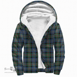 Scottish Cameron Of Erracht Ancient Clan Tartan Sherpa Hoodie - Scottish Plaid Hoodies Scottish Plaid Tartan Plaid - ScotsTee - scotstee.com