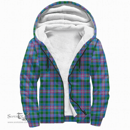 Scottish Ralston Clan Tartan Sherpa Hoodie - Scottish Plaid Hoodies Scottish Plaid Tartan Plaid - ScotsTee - scotstee.com