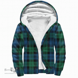 Scottish Blackwatch Ancient Clan Tartan Sherpa Hoodie - Scottish Plaid Hoodies Scottish Plaid Tartan Plaid - ScotsTee - scotstee.com