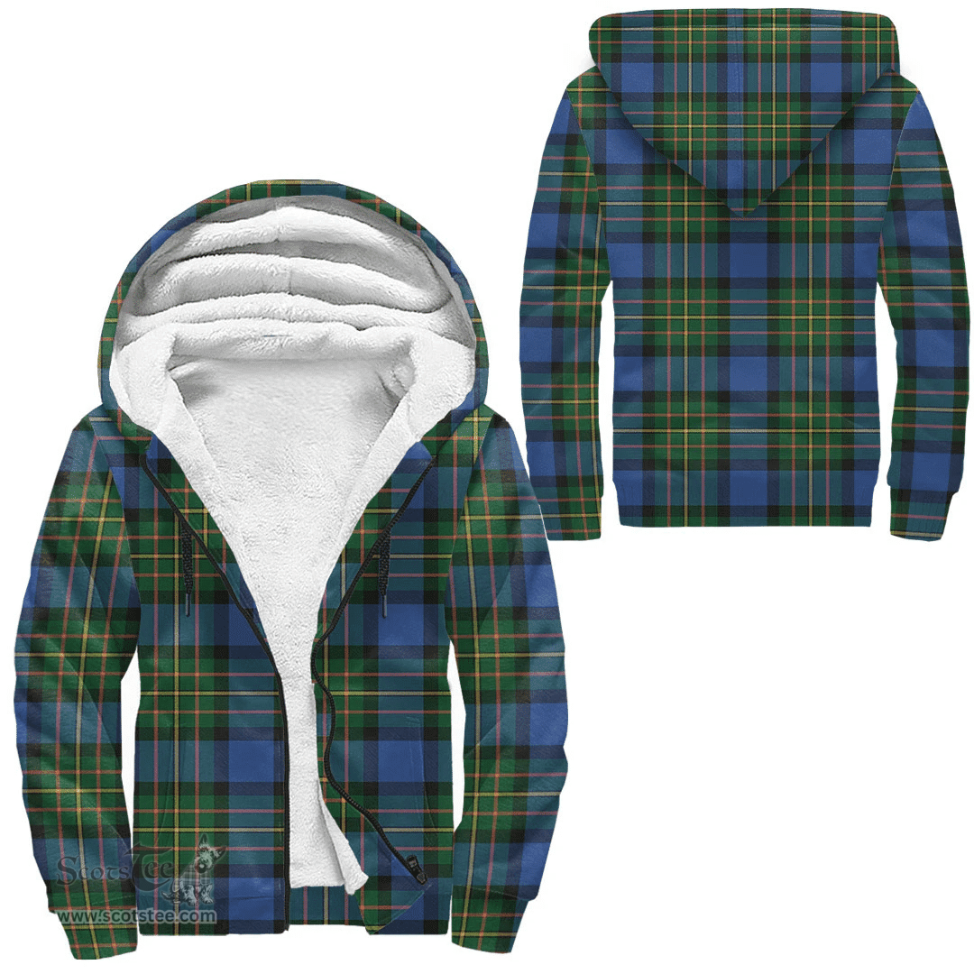 Scottish Maclaren Ancient Clan Tartan Sherpa Hoodie - Scottish Plaid Hoodies Scottish Plaid Tartan Plaid - ScotsTee - scotstee.com