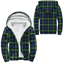 Scottish Baillie Modern Clan Tartan Sherpa Hoodie - Scottish Plaid Hoodies Scottish Plaid Tartan Plaid - ScotsTee - scotstee.com