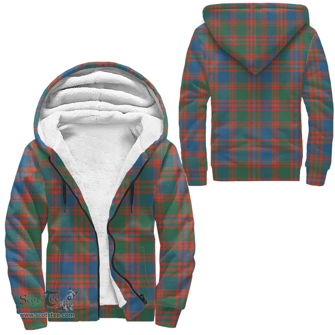 Scottish Macintyre Ancient Clan Tartan Sherpa Hoodie - Scottish Plaid Hoodies Scottish Plaid Tartan Plaid - ScotsTee - scotstee.com