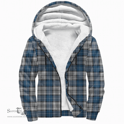Scottish Napier Modern Clan Tartan Sherpa Hoodie - Scottish Plaid Hoodies Scottish Plaid Tartan Plaid - ScotsTee - scotstee.com