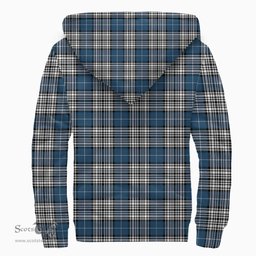 Scottish Napier Modern Clan Tartan Sherpa Hoodie - Scottish Plaid Hoodies Scottish Plaid Tartan Plaid - ScotsTee - scotstee.com