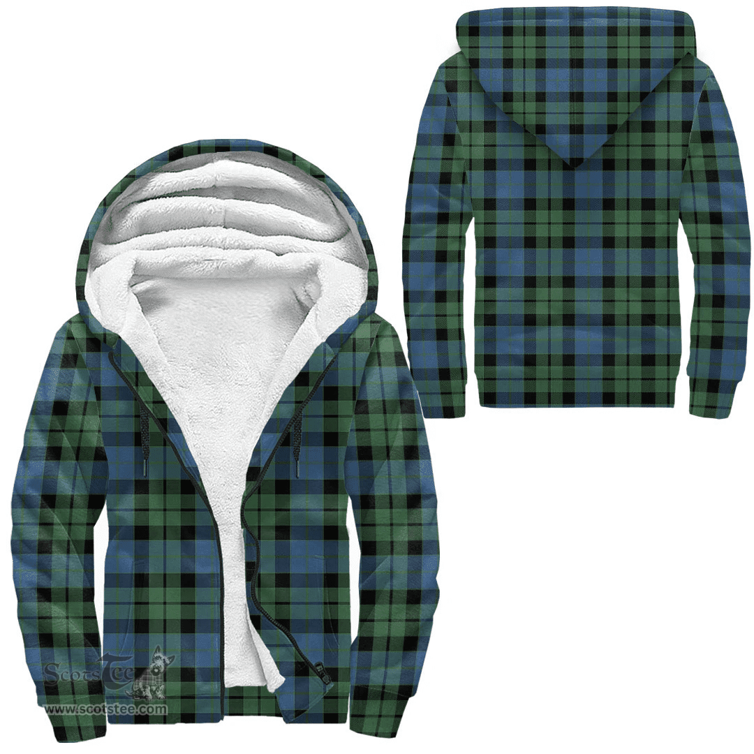 Scottish Mackay Ancient Clan Tartan Sherpa Hoodie - Scottish Plaid Hoodies Scottish Plaid Tartan Plaid - ScotsTee - scotstee.com