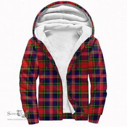 Scottish Macpherson Modern Clan Tartan Sherpa Hoodie - Scottish Plaid Hoodies Scottish Plaid Tartan Plaid - ScotsTee - scotstee.com