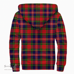 Scottish Macpherson Modern Clan Tartan Sherpa Hoodie - Scottish Plaid Hoodies Scottish Plaid Tartan Plaid - ScotsTee - scotstee.com