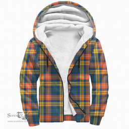 Scottish Buchanan Ancient Clan Tartan Sherpa Hoodie - Scottish Plaid Hoodies Scottish Plaid Tartan Plaid - ScotsTee - scotstee.com