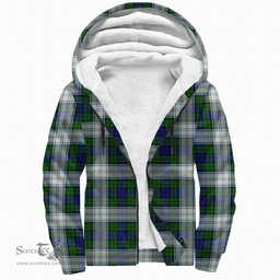 Scottish Blackwatch Dress Modern Clan Tartan Sherpa Hoodie - Scottish Plaid Hoodies Scottish Plaid Tartan Plaid - ScotsTee - scotstee.com