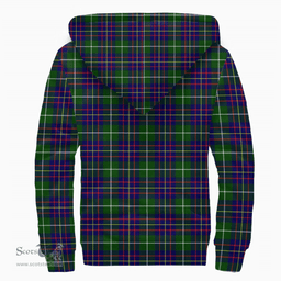 Scottish Inglis Modern Clan Tartan Sherpa Hoodie - Scottish Plaid Hoodies Scottish Plaid Tartan Plaid - ScotsTee - scotstee.com