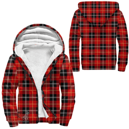 Scottish Marjoribanks Clan Tartan Sherpa Hoodie - Scottish Plaid Hoodies Scottish Plaid Tartan Plaid - ScotsTee - scotstee.com