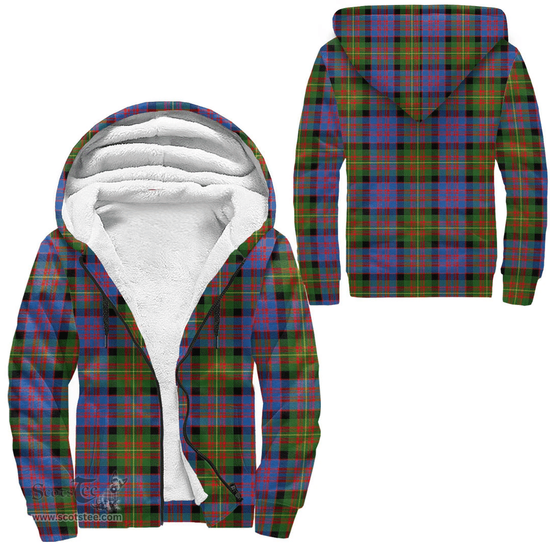 Scottish Carnegie Ancient Clan Tartan Sherpa Hoodie - Scottish Plaid Hoodies Scottish Plaid Tartan Plaid - ScotsTee - scotstee.com