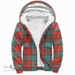 Scottish Dunbar Ancient Clan Tartan Sherpa Hoodie - Scottish Plaid Hoodies Scottish Plaid Tartan Plaid - ScotsTee - scotstee.com