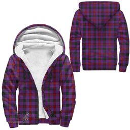 Scottish Montgomery Modern Clan Tartan Sherpa Hoodie - Scottish Plaid Hoodies Scottish Plaid Tartan Plaid - ScotsTee - scotstee.com