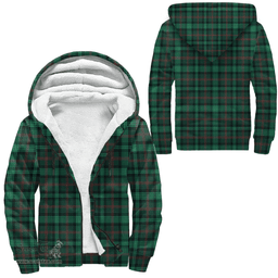 Scottish Ross Hunting Modern Clan Tartan Sherpa Hoodie - Scottish Plaid Hoodies Scottish Plaid Tartan Plaid - ScotsTee - scotstee.com