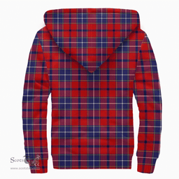 Scottish Wishart Dress Clan Tartan Sherpa Hoodie - Scottish Plaid Hoodies Scottish Plaid Tartan Plaid - ScotsTee - scotstee.com