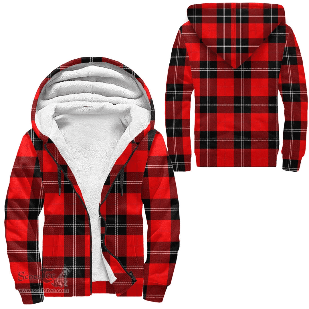 Scottish Ramsay Modern Clan Tartan Sherpa Hoodie - Scottish Plaid Hoodies Scottish Plaid Tartan Plaid - ScotsTee - scotstee.com