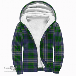 Scottish Wishart Hunting Modern Clan Tartan Sherpa Hoodie - Scottish Plaid Hoodies Scottish Plaid Tartan Plaid - ScotsTee - scotstee.com