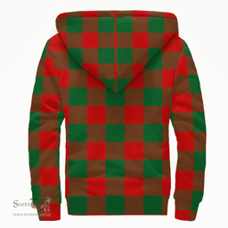 Scottish Moncrieffe Clan Tartan Sherpa Hoodie - Scottish Plaid Hoodies Scottish Plaid Tartan Plaid - ScotsTee - scotstee.com
