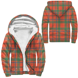 Scottish Munro Ancient Clan Tartan Sherpa Hoodie - Scottish Plaid Hoodies Scottish Plaid Tartan Plaid - ScotsTee - scotstee.com