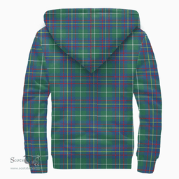 Scottish Inglis Ancient Clan Tartan Sherpa Hoodie - Scottish Plaid Hoodies Scottish Plaid Tartan Plaid - ScotsTee - scotstee.com