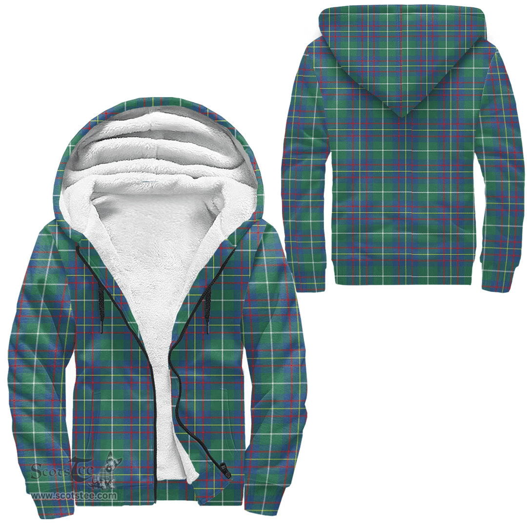 Scottish Inglis Ancient Clan Tartan Sherpa Hoodie - Scottish Plaid Hoodies Scottish Plaid Tartan Plaid - ScotsTee - scotstee.com