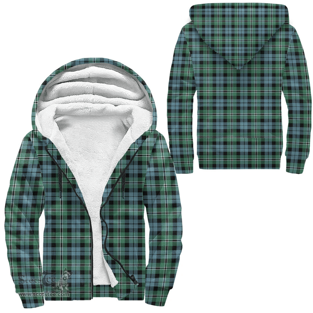 Scottish Melville Clan Tartan Sherpa Hoodie - Scottish Plaid Hoodies Scottish Plaid Tartan Plaid - ScotsTee - scotstee.com