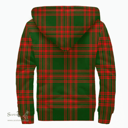 Scottish Menzies Green Modern Clan Tartan Sherpa Hoodie - Scottish Plaid Hoodies Scottish Plaid Tartan Plaid - ScotsTee - scotstee.com