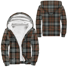 Scottish Maclaren Weathered Clan Tartan Sherpa Hoodie - Scottish Plaid Hoodies Scottish Plaid Tartan Plaid - ScotsTee - scotstee.com