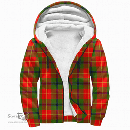 Scottish Turnbull Dress Clan Tartan Sherpa Hoodie - Scottish Plaid Hoodies Scottish Plaid Tartan Plaid - ScotsTee - scotstee.com