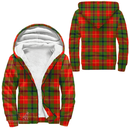 Scottish Turnbull Dress Clan Tartan Sherpa Hoodie - Scottish Plaid Hoodies Scottish Plaid Tartan Plaid - ScotsTee - scotstee.com